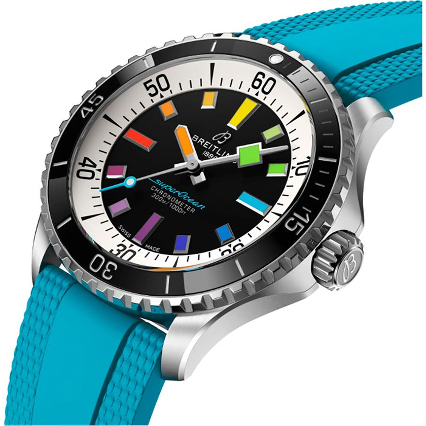 BREITLING Superocean Automatic 42 Stainless Steel Men'S Watch A17375211B2S1 2