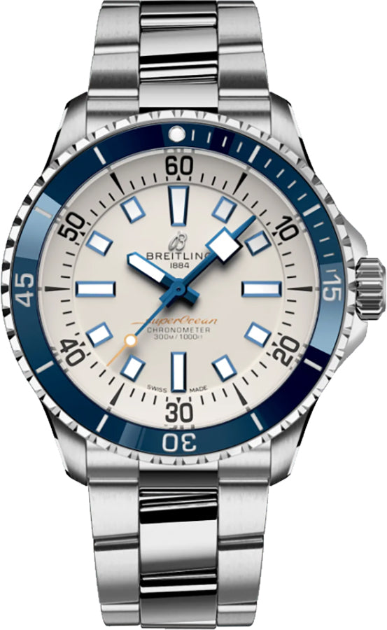 BREITLING Superocean Automatic 42 Steel Bracelet Men'S Watch A17375E71G1A1 1