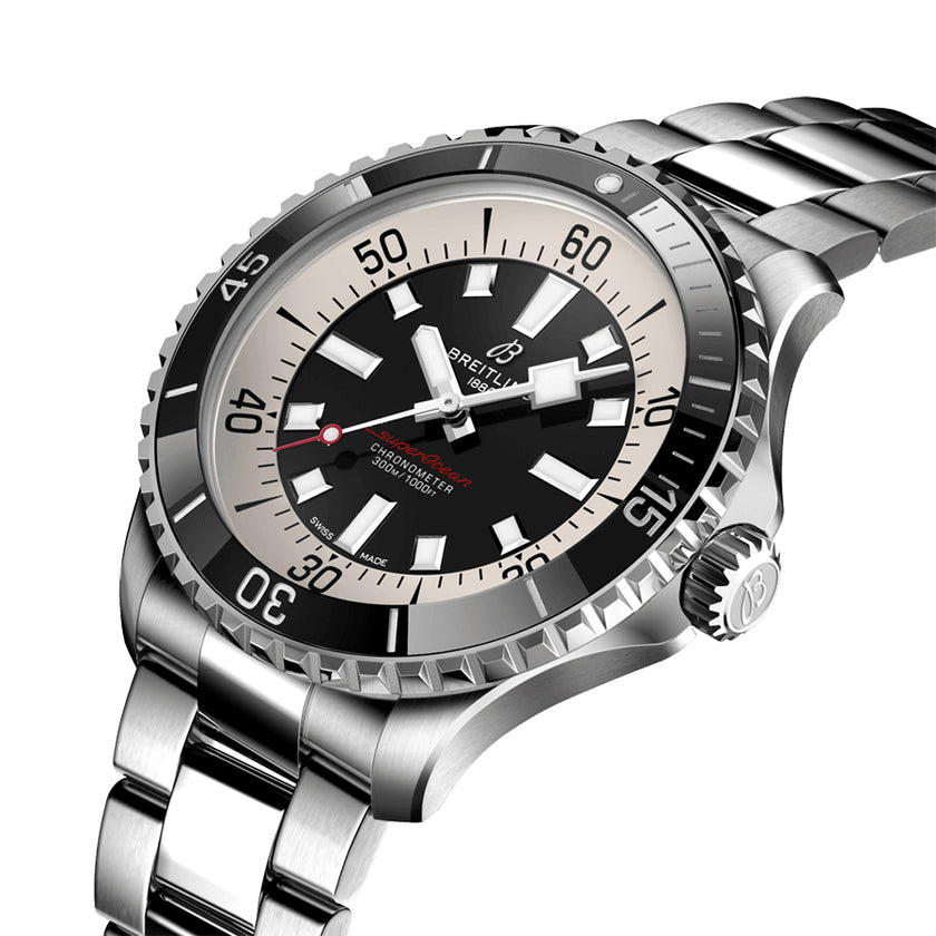 BREITLING Superocean Automatic 42 Steel Men'S Watch A17375211B1A1 2