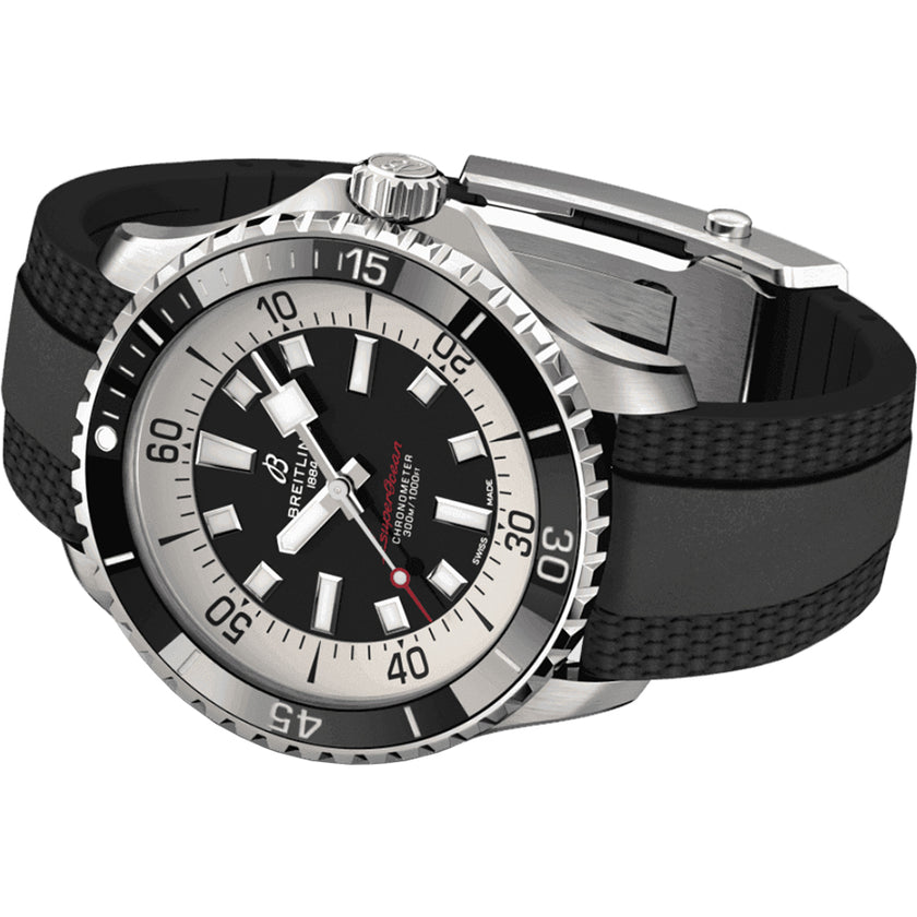 BREITLING Superocean Automatic 44 Stainless Steel Men'S Watch A17376211B1S1 2