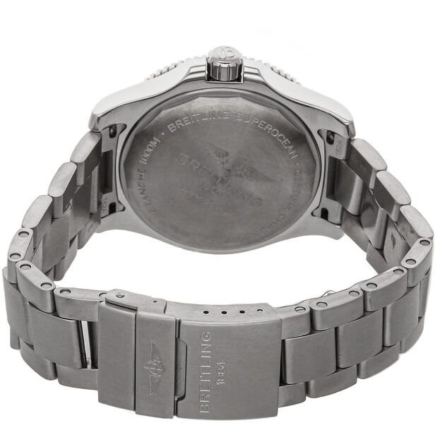 BREITLING Superocean Automatic 44 Black Dial Men'S Watch A17367D71B1A1 3