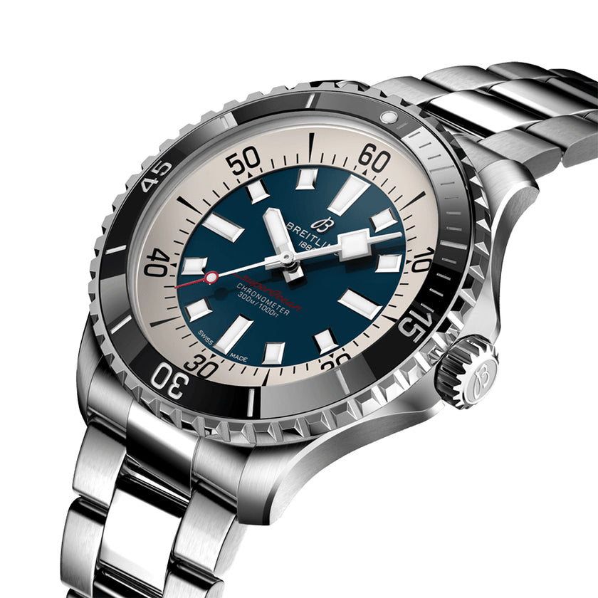 BREITLING Superocean Automatic 44 Dark Blue Dial Men'S Watch A17376211C1A1 2