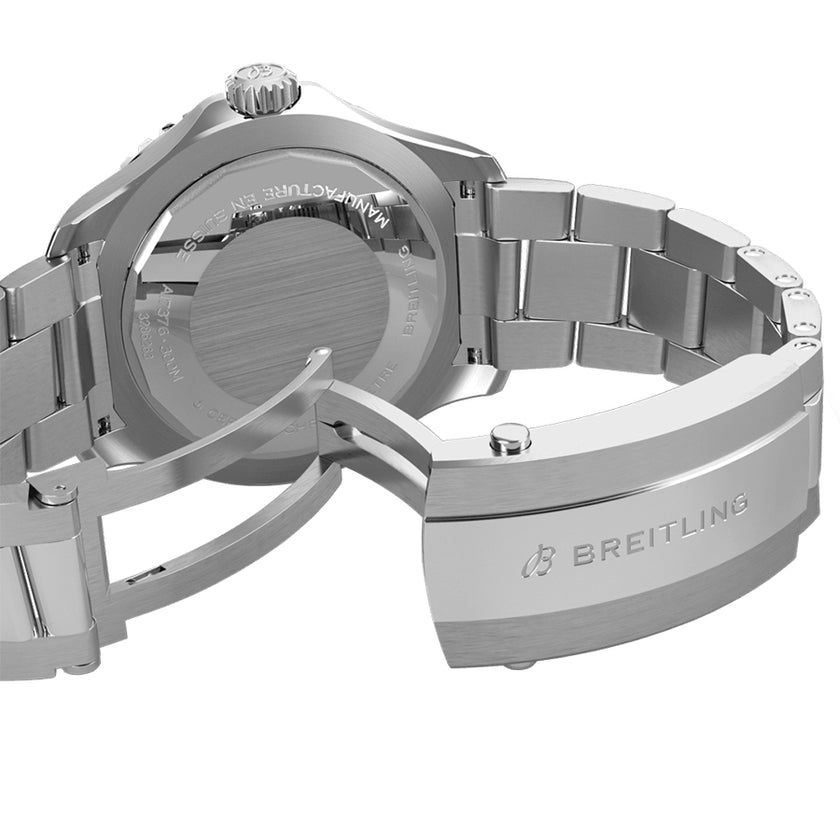 BREITLING Superocean Automatic 44 Dark Blue Dial Men'S Watch A17376211C1A1 3