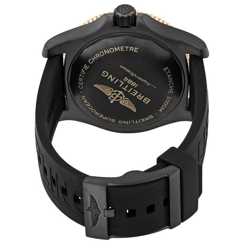 BREITLING Superocean Automatic 46 Black Steel Men'S Watch U17368221B1S1 3