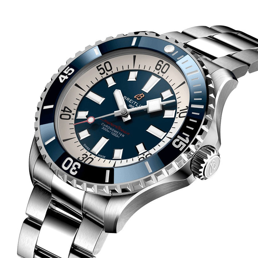 BREITLING Superocean Automatic 46 Ceramic Bezel Men'S Watch A17378E71C1A1 3