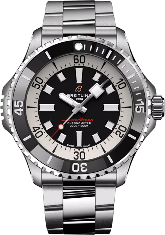 BREITLING Superocean Automatic 46 Stainless Steel Men'S Watch A17378211B1A1 1
