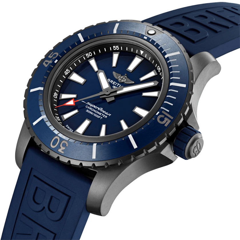 BREITLING Superocean Automatic 48 Blue Dial Men'S Watch V17369161C1S1 2