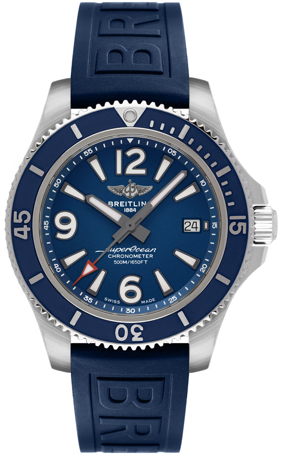 BREITLING Superocean Automatic 42 Blue Dial Men'S Watch A17366D81C1S1 1