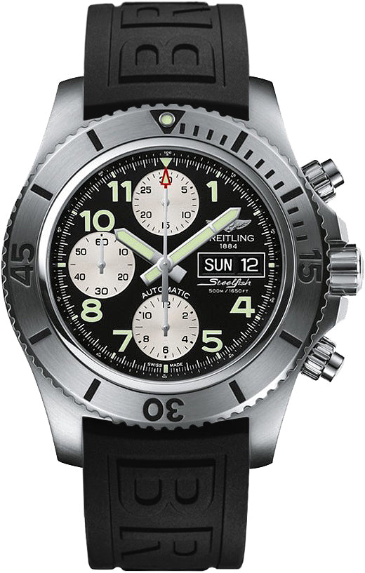 BREITLING Superocean Chronograph Steelfish Day-Date Men'S Watch A13341C3/Bd19-152S 1