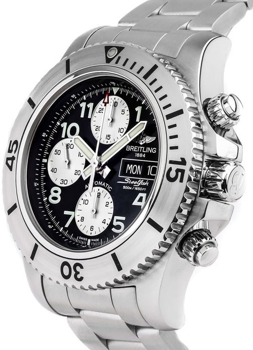 BREITLING Superocean Chronograph Steelfish Men'S Watch A13341C3/Bd19-162A 2