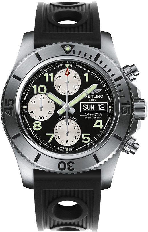 BREITLING Superocean Chronograph Steelfish 44Mm Men'S Watch A13341C3/Bd19-200S 1