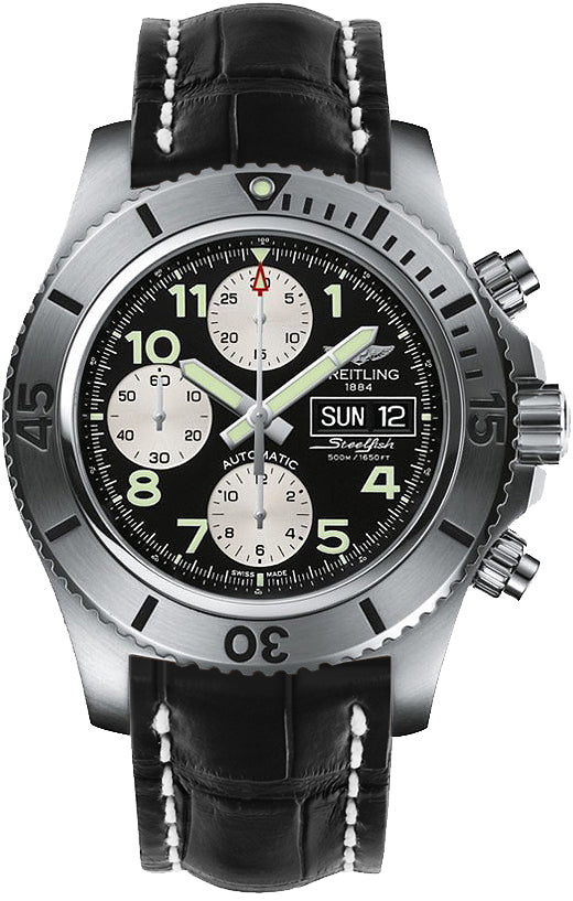 BREITLING Superocean Chronograph Steelfish Men'S Watch A13341C3/Bd19-744P 1