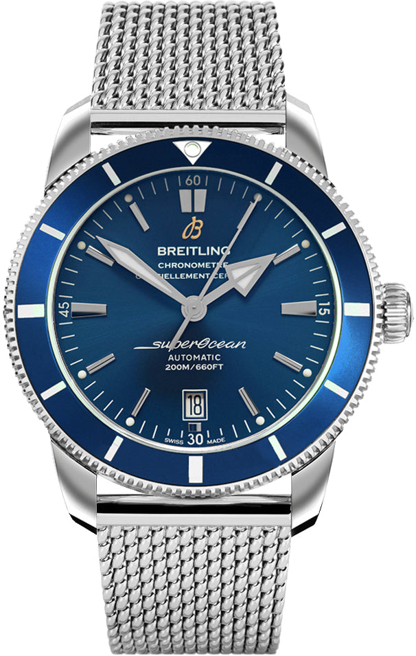 BREITLING Superocean Heritage Ii 46 Blue Dial Men'S Watch Ab2020161C1A1 1