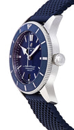 BREITLING Superocean Heritage Ii B20 Automatic 44 Blue Rubber Men'S Watch Ab2030161C1S1 2