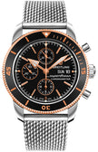 BREITLING Superocean Heritage Ii Chronograph 44 Steel & 18K Rose Gold Men'S Watch U13313121B1A1 1