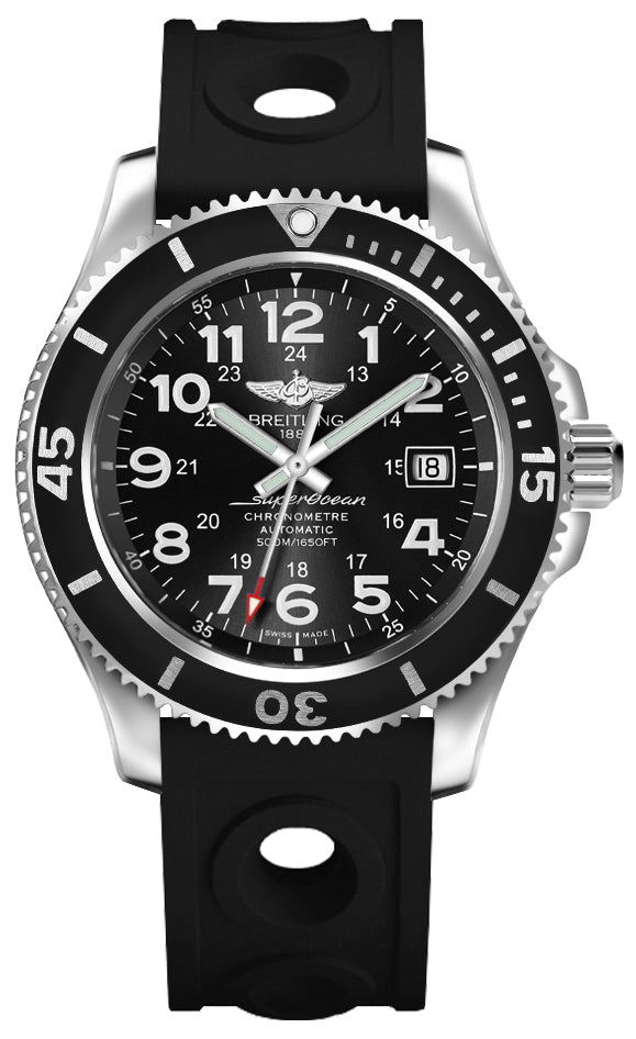 BREITLING Superocean Ii 42 Volcano Black Dial Men'S Watch A17365C9/Bd67-225S 1