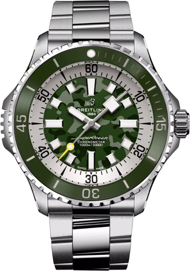 BREITLING Superocean Automatic 46 Super Diver Men'S Watch E10379D31L1E1 1