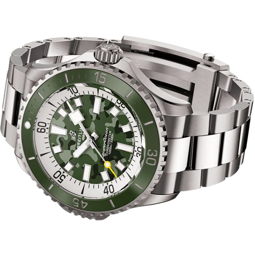 BREITLING Superocean Automatic 46 Super Diver Men'S Watch E10379D31L1E1 4