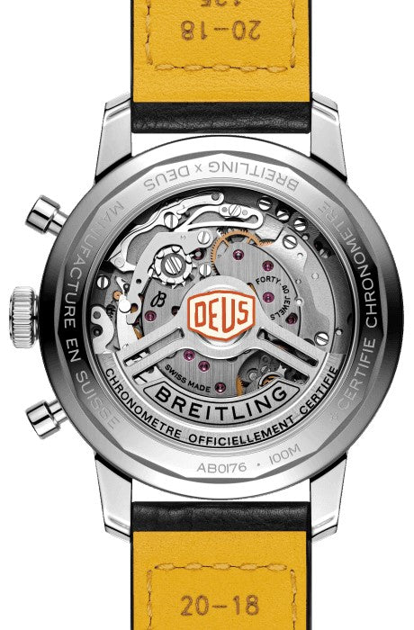 BREITLING Top Time B01 Deus Chronograph Men'S Watch Ab01765A1B1X1 2