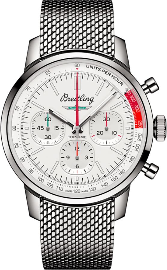 BREITLING Top Time B01 Ford Thunderbird Steel Men'S Watch Ab01766A1A1A1 1