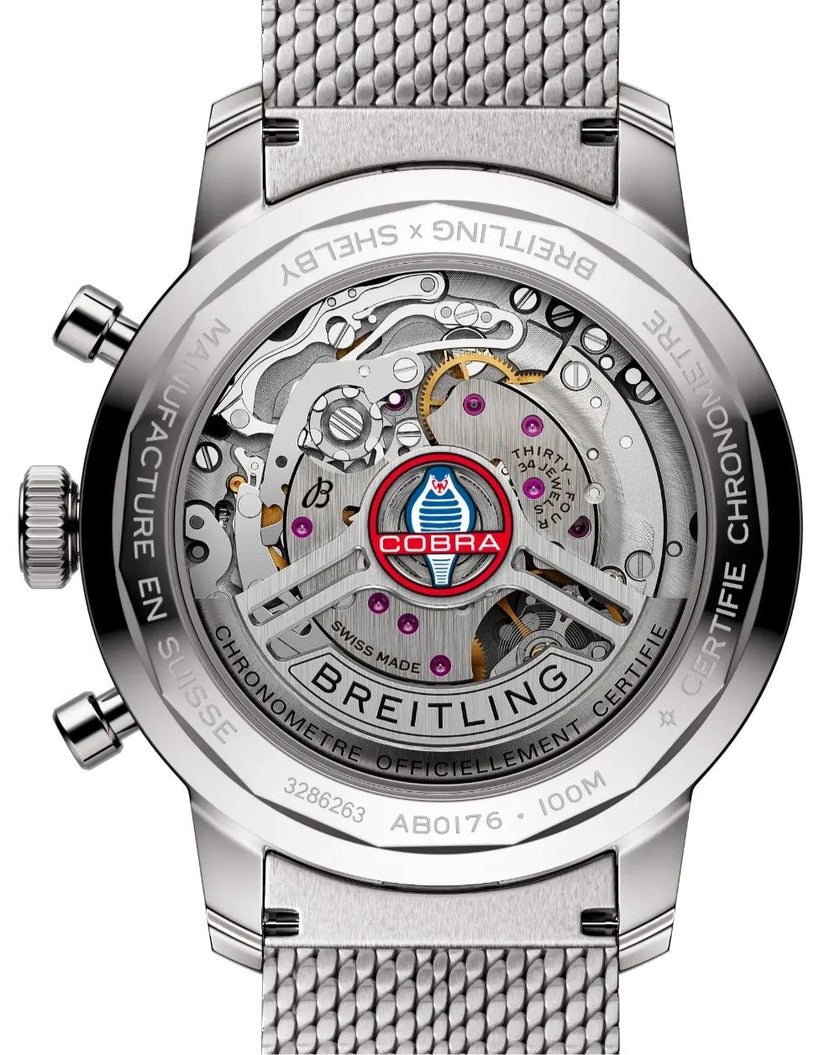 BREITLING Top Time B01 Shelby Cobra Men'S Watch Ab01763A1C1A1 3