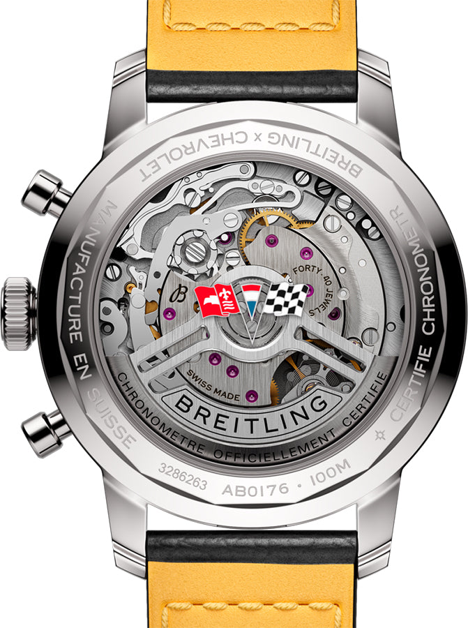 BREITLING Top Time Chevrolet Corvette Men'S Watch Ab01761A1K1X1 3