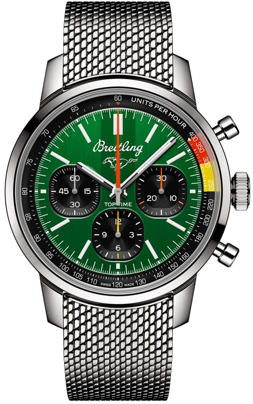 BREITLING Top Time B01 Ford Mustang Automatic Men'S Watch Ab01762A1L1A1 1