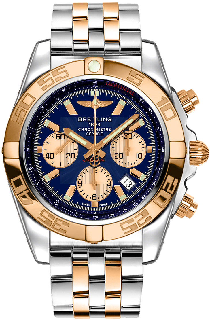 BREITLING Chronomat 44 Men'S Luxury Watch Cb0110121C1C1 1