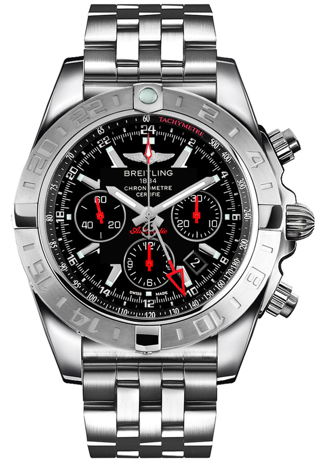 BREITLING Chronomat Gmt Men'S Watch Ab041210/Bb48-384A 1