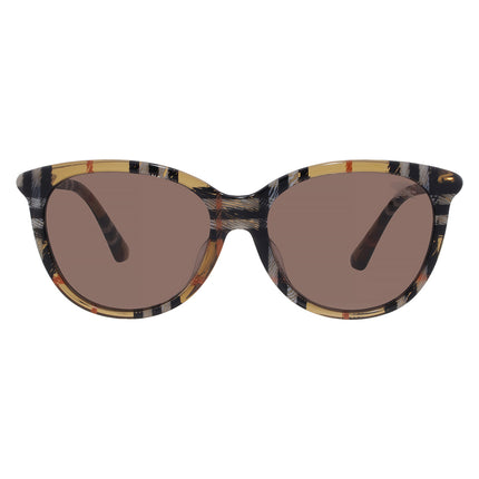 Burberry  Brown Butterfly Ladies Sunglasses  BE4455F 416373 55