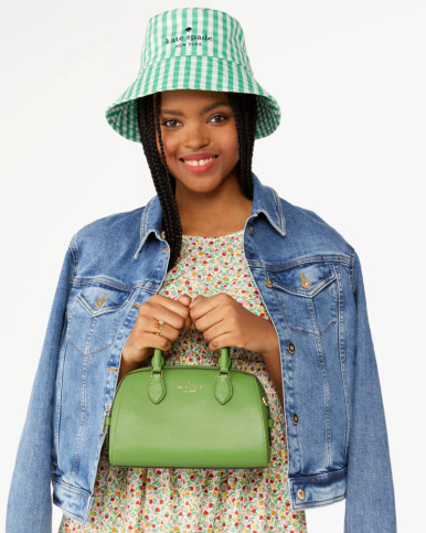 KATE SPADE  Madison Saffiano Leather Duffle Crossbody image 11