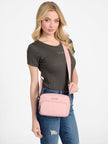 Guess Zinnia Top-Zip Crossbody - Pink image 1