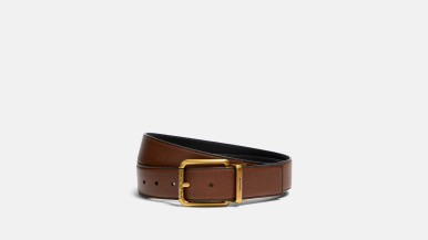COACH Square Roller Buckle Cut To Size Reversible Belt, 38 Mm image 1