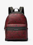MICHAEL KORS Cooper Medium Graphic Logo Backpack - Bright Red image 0