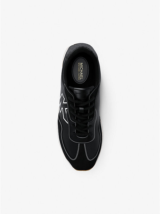 MICHAEL KORS Essex Mixed-Media Trainer image 2