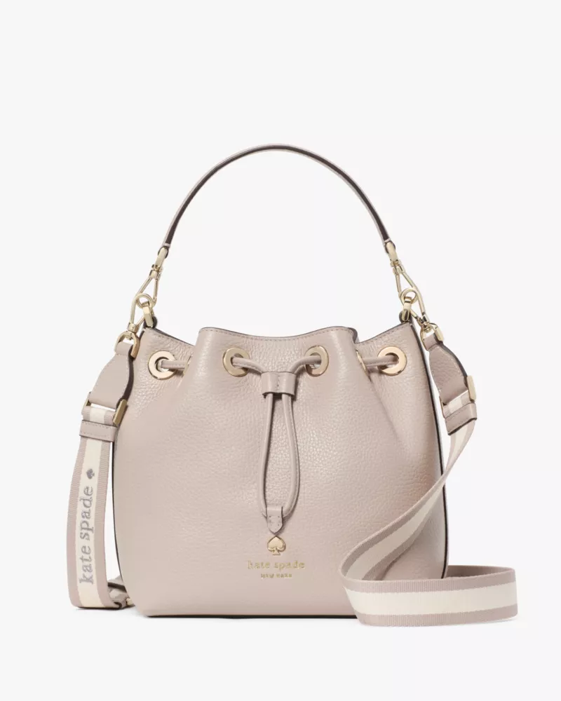 KATE SPADE  Emma Small Bucket Bag - Cozy Grey image