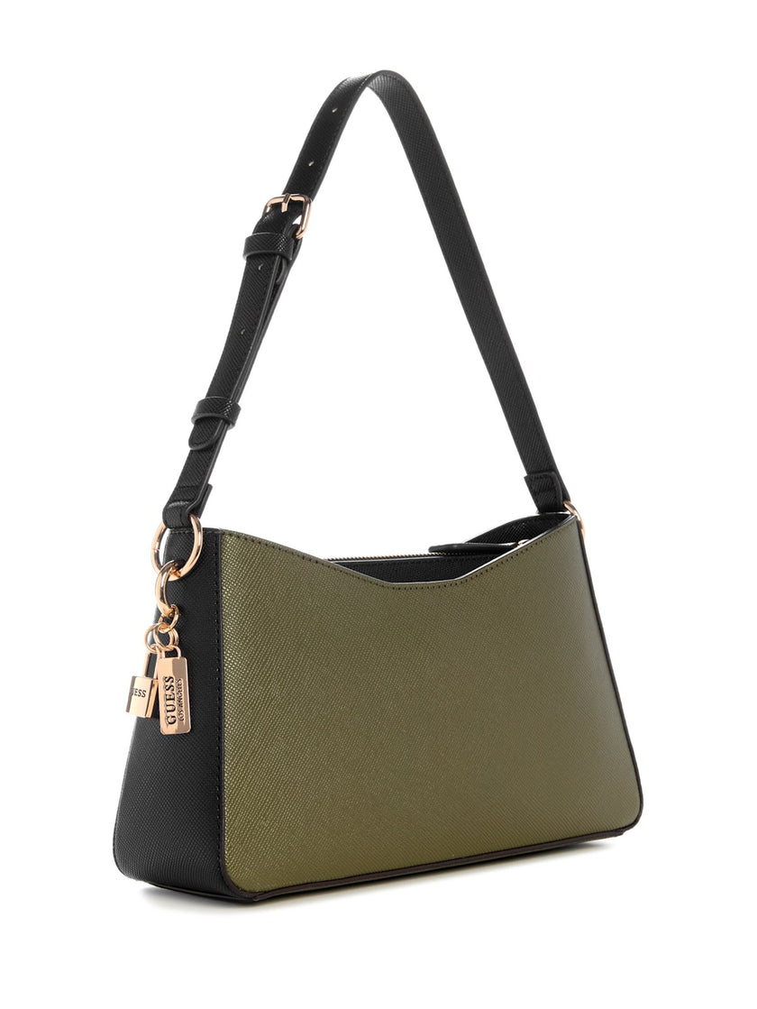 Guess Alesso Shoulder Bag - Green image 2