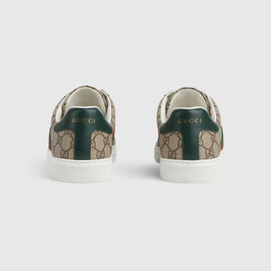 GUCCI Ace With Web Stripe For Men Sneakers image 1