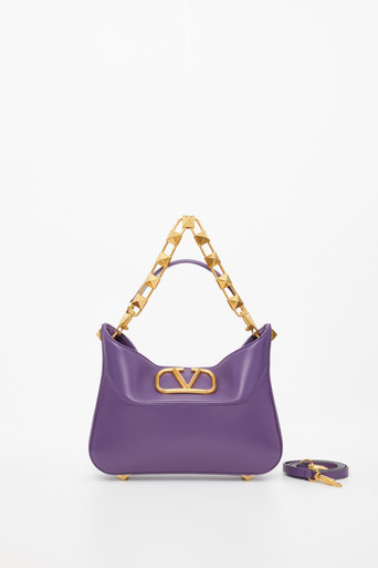 FERRAGAMO Stud Sign Hobo Bag In Nappa image 0