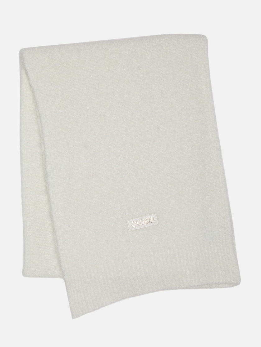 Guess Logo Scarf - White image 0