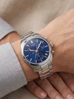TISSOT PR 100 Chronograph Quartz Blue Dial Men's Watch T1504171104100 image 2