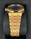 Audemars Piguet Royal Oak  15510OR.OO.1320OR.01 Pink Gold Blue Grande Tapisserie Dial 41 mm