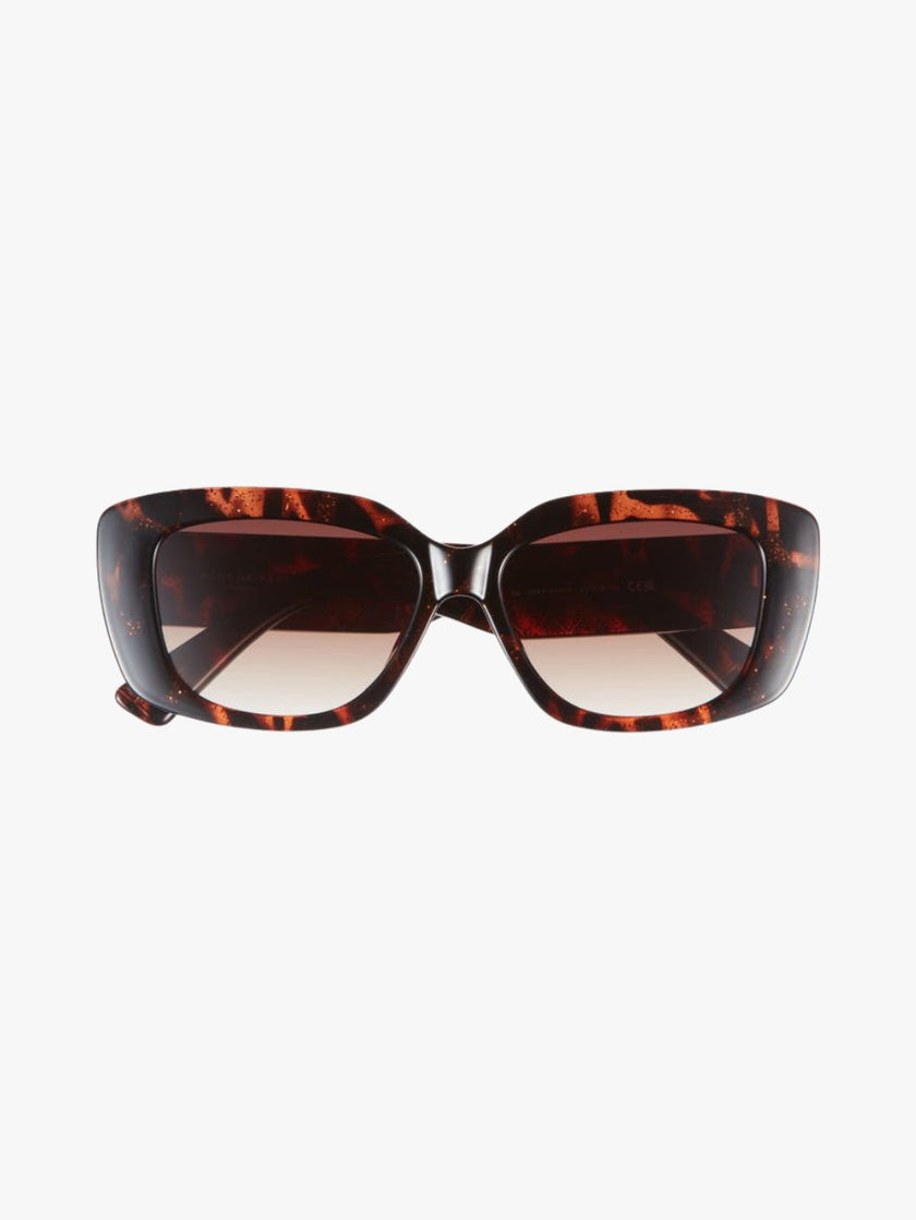 KARL LAGERFELD Square Sunglasses - Glitter Havana (Arriving In Delhi) image 0