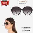 BURBERRY  Vanessa Grey Gradient Geometric Ladies Sunglasses 24 image 0