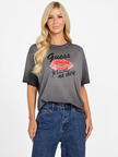 GUESS Vera Crewneck Rhinestone Tee image 5