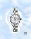 [Brand New] Rolex Datejust White Mother-of-Pearl Diamond Dial 279174-0009 28 mm
