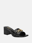GUESS Oney Circle Logo Block Heels image 0