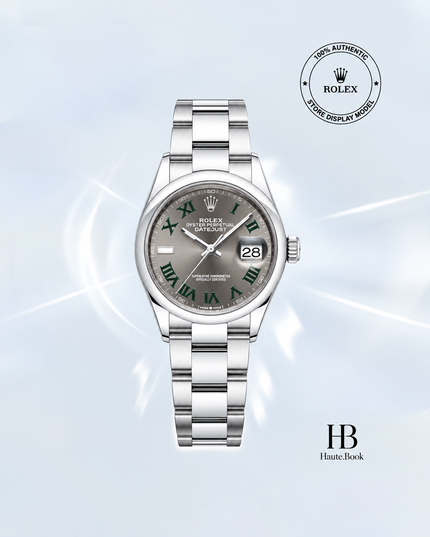 [Brand New] Rolex Datejust Gray Oyster Stainless Steel 126200 36 mm