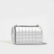 BURBERRY Lola Mini Shoulder Bag Silver image 2