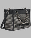 KARL LAGERFELD Mini Savoie Monogram Crossbody - Black image 1